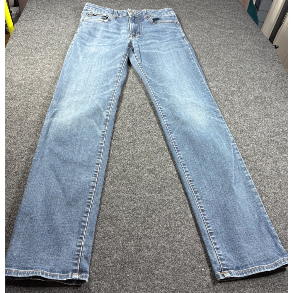 American Eagle Jeans Mens 30x34 Blue Original Straight Flex Stretch Denim Casual